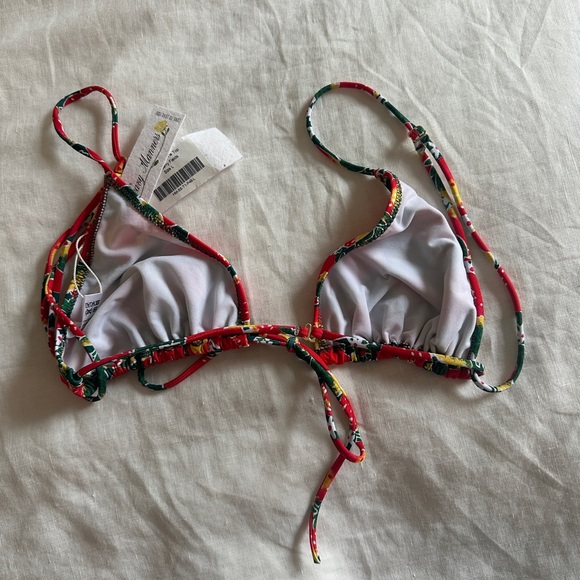 Heavy Manners 'Strawberry Fields' Bikini Top - Picture 6 of 7
